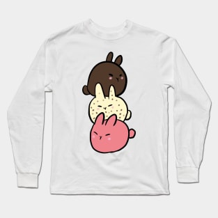 Cute bunnies drawing Long Sleeve T-Shirt